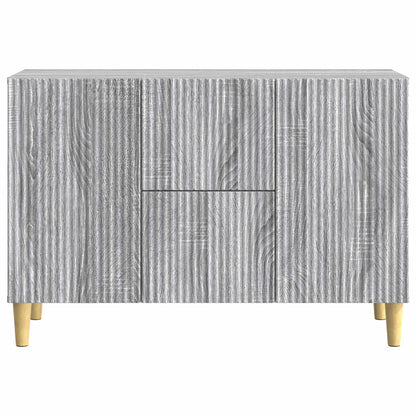 Sideboard Grå sonoma-ek 89 x 34,5 x 60 cm Konstruerat trä