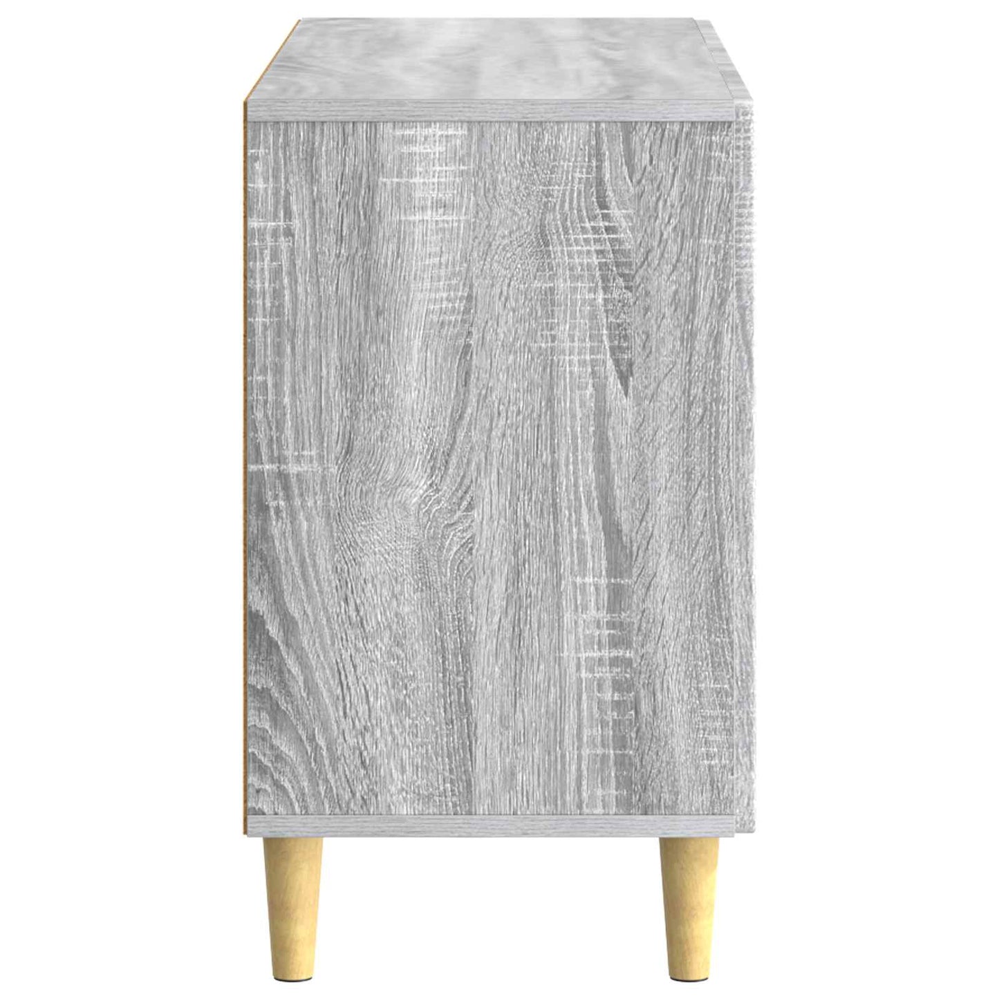 Sideboard Grå sonoma-ek 89 x 34,5 x 60 cm Konstruerat trä