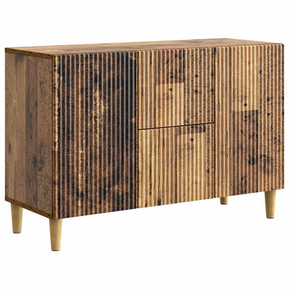Sideboard Gammalt trä 89 x 34,5 x 60 cm Konstruerat trä