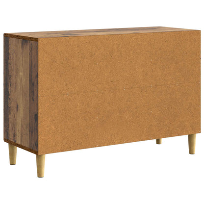 Sideboard Gammalt trä 89 x 34,5 x 60 cm Konstruerat trä