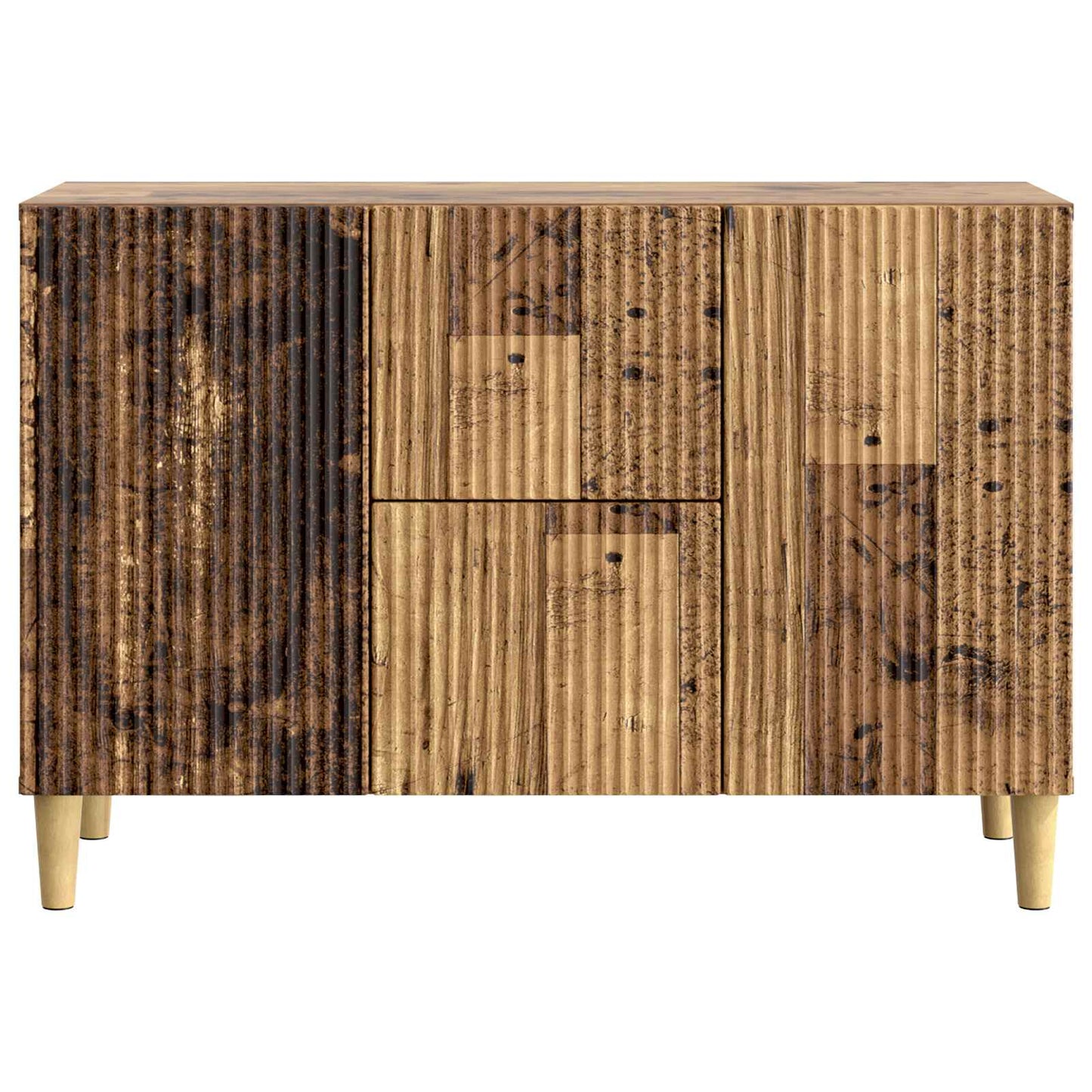 Sideboard Gammalt trä 89 x 34,5 x 60 cm Konstruerat trä