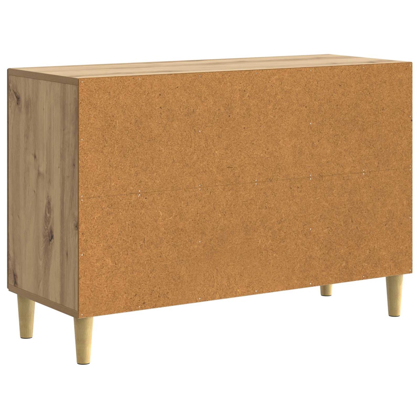 Sideboard med låda Artisan-ek 89 x 34,5 x 60 cm Konstruerat trä