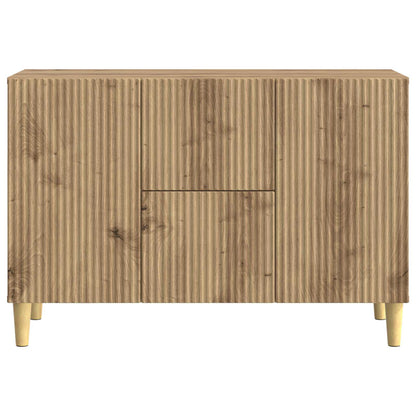 Sideboard med låda Artisan-ek 89 x 34,5 x 60 cm Konstruerat trä