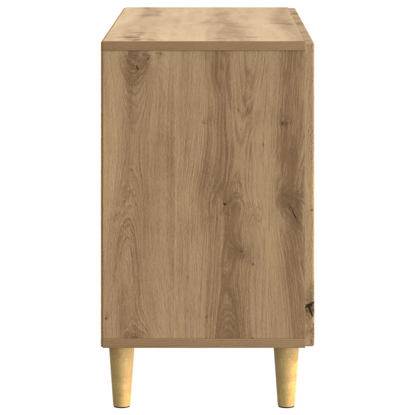 Sideboard med låda Artisan-ek 89 x 34,5 x 60 cm Konstruerat trä