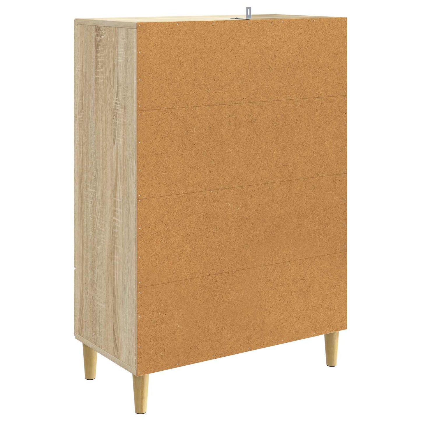 Sideboard med låda Sonoma-ek 66 x 34,5 x 95 cm Konstruerat trä