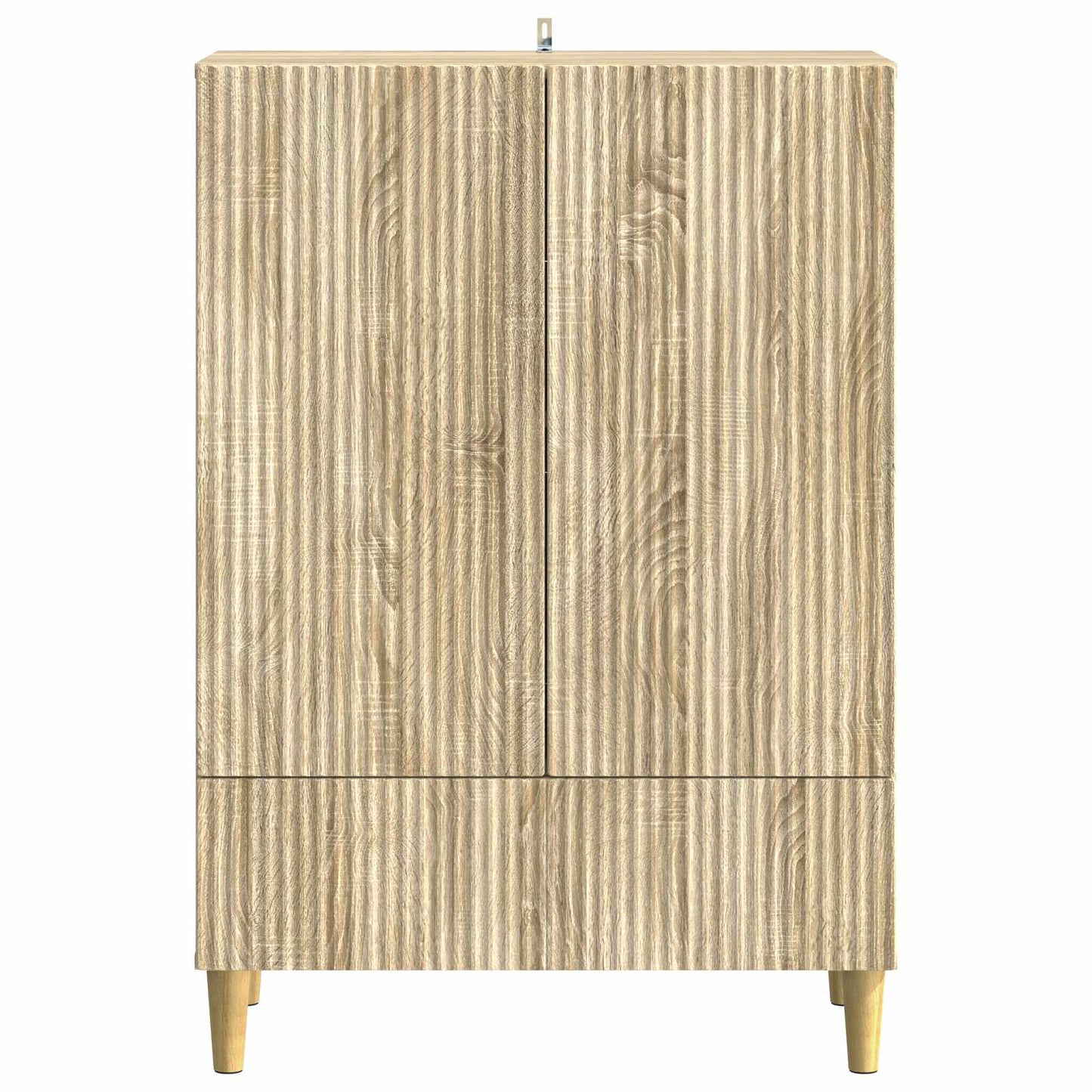 Sideboard med låda Sonoma-ek 66 x 34,5 x 95 cm Konstruerat trä