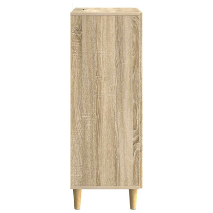 Sideboard med låda Sonoma-ek 66 x 34,5 x 95 cm Konstruerat trä