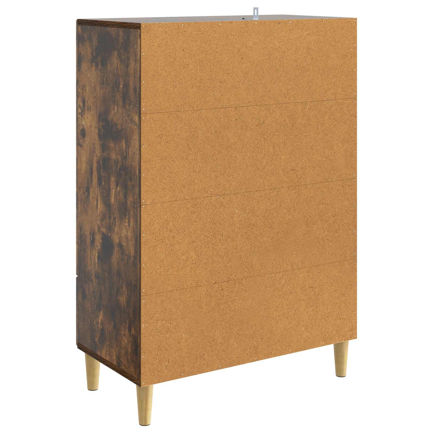 Sideboard med låda Rökt ek 66 x 34,5 x 95 cm Konstruerat trä