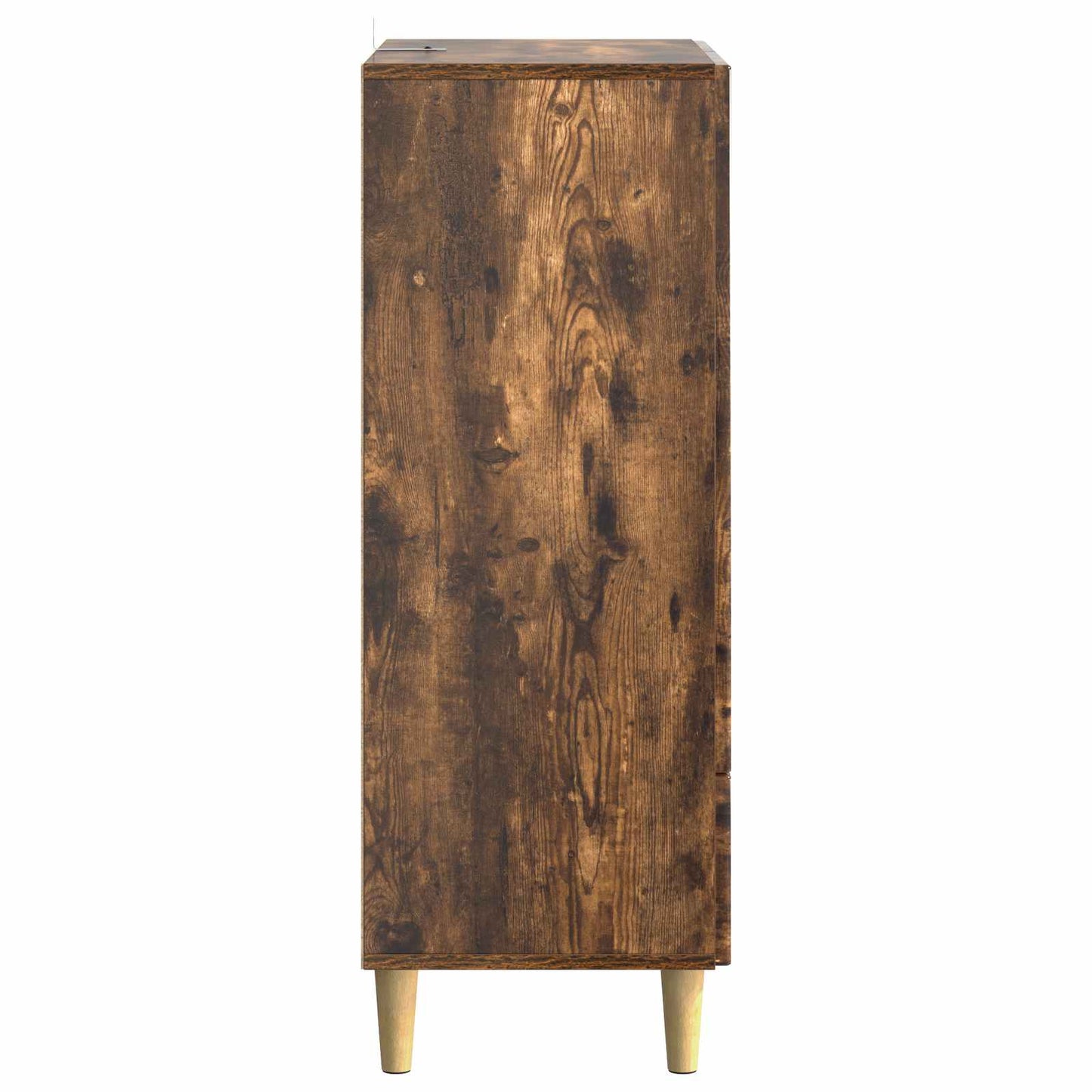 Sideboard med låda Rökt ek 66 x 34,5 x 95 cm Konstruerat trä