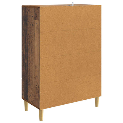 Sideboard Gammalt trä 66 x 34,5 x 95 cm Konstruerat trä