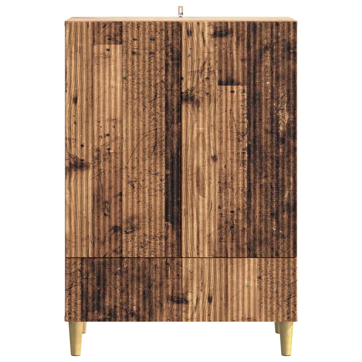 Sideboard Gammalt trä 66 x 34,5 x 95 cm Konstruerat trä