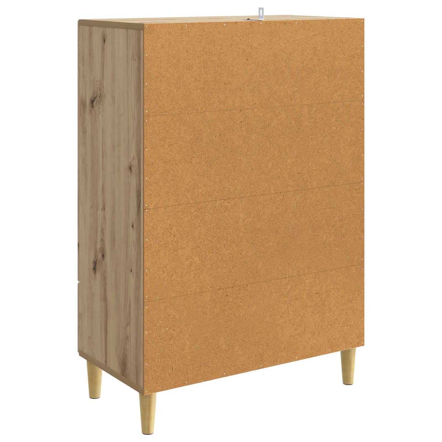 Sideboard med låda Artisan-ek 66 x 34,5 x 95 cm Konstruerat trä