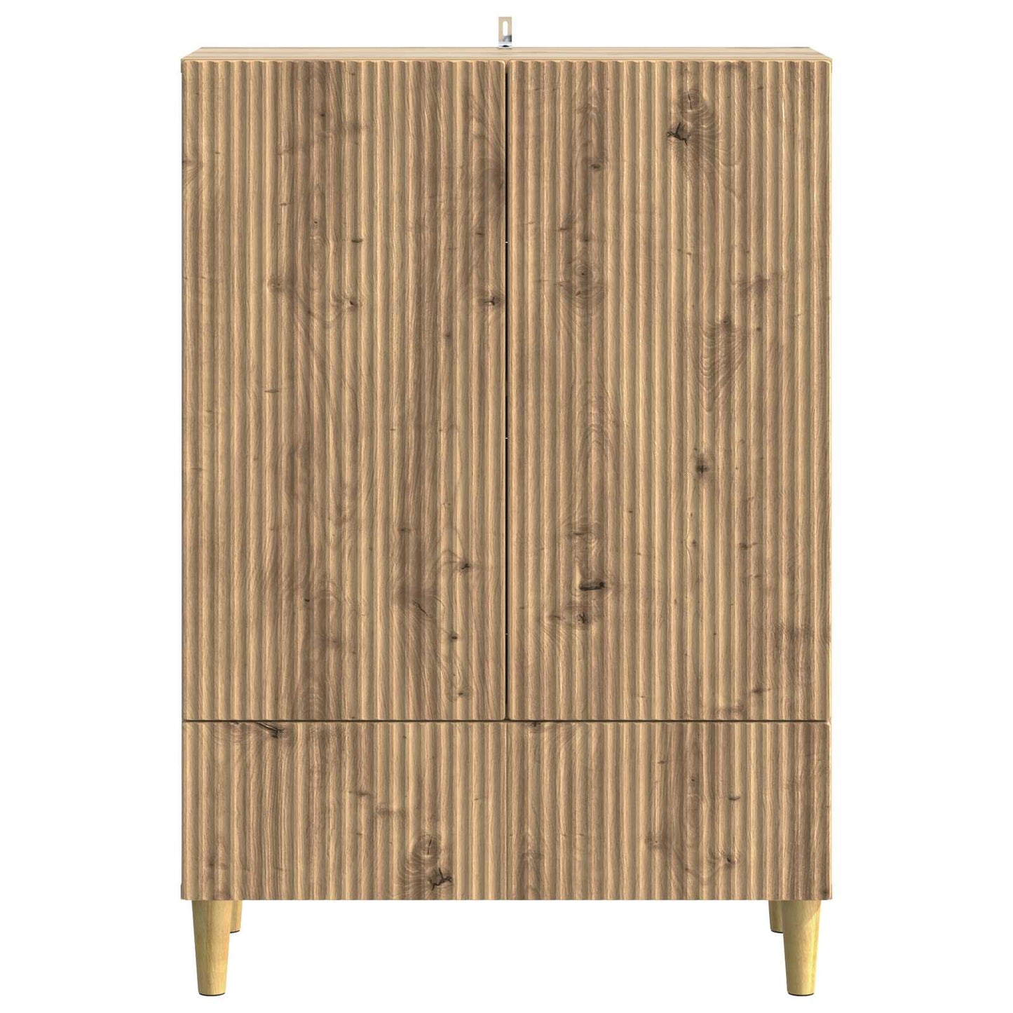 Sideboard med låda Artisan-ek 66 x 34,5 x 95 cm Konstruerat trä