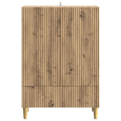 Sideboard med låda Artisan-ek 66 x 34,5 x 95 cm Konstruerat trä