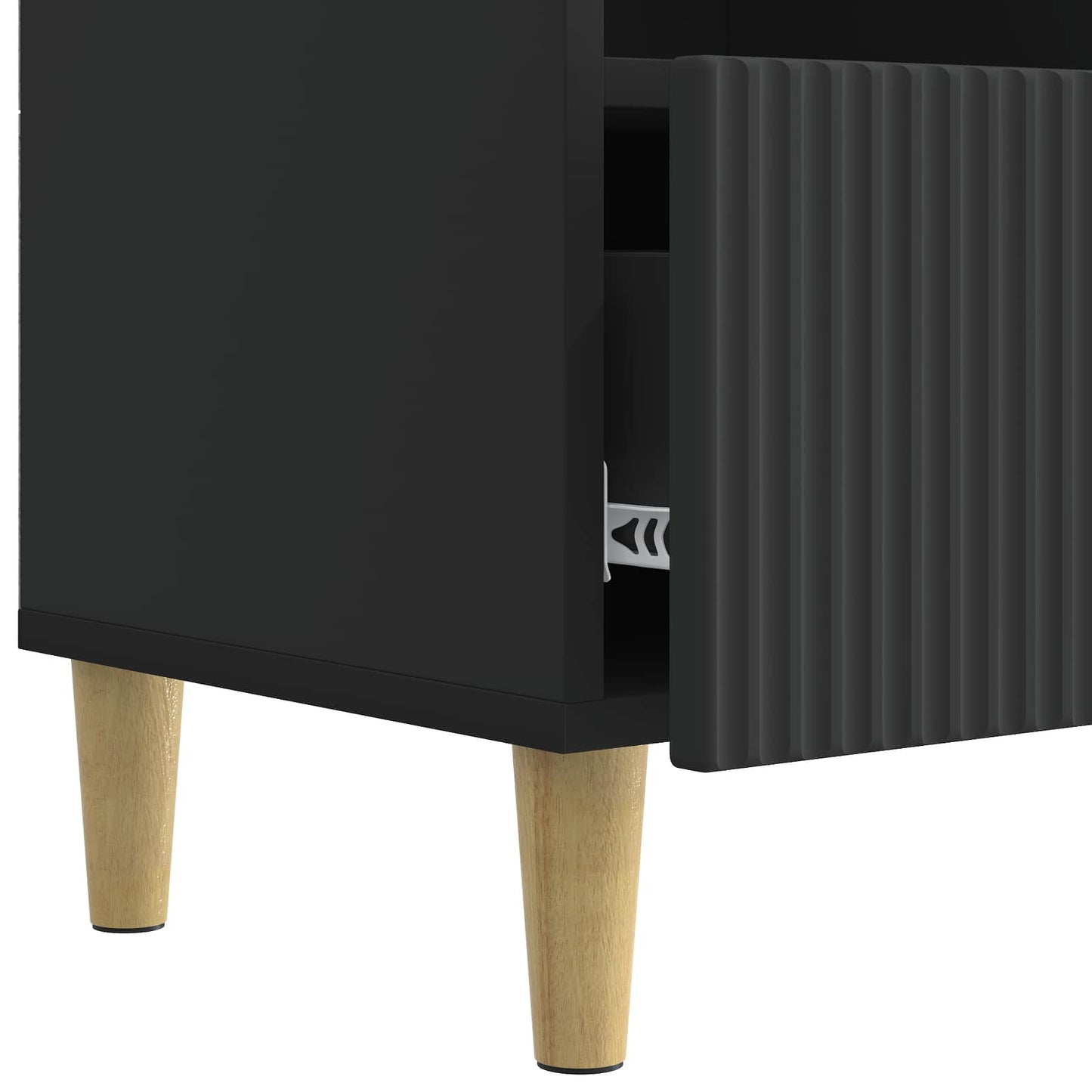 TV-skåp med låda Svart 102 x 34,5 x 50 cm Konstruerat trä