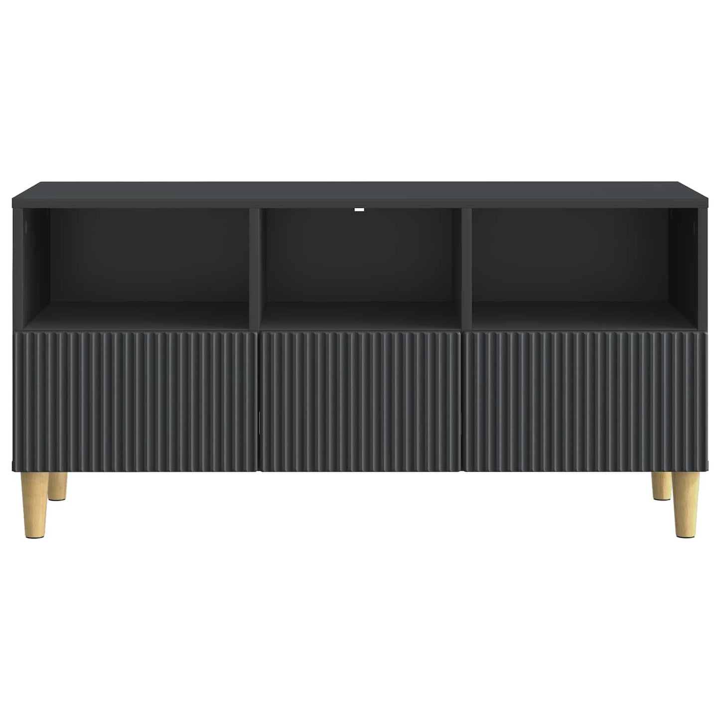 TV-skåp med låda Svart 102 x 34,5 x 50 cm Konstruerat trä