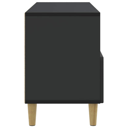TV-skåp med låda Svart 102 x 34,5 x 50 cm Konstruerat trä