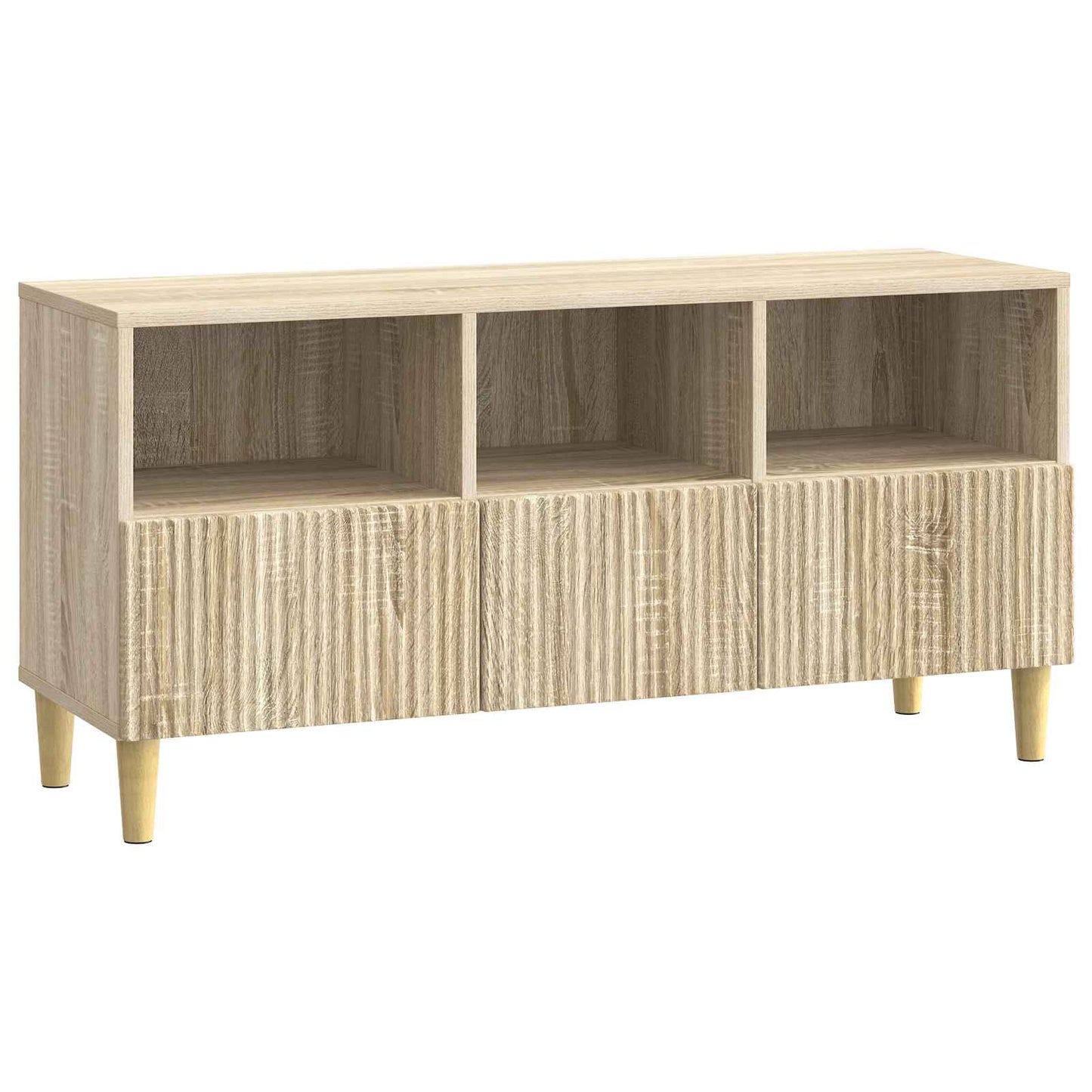 TV-skåp med låda Sonoma-ek 102 x 34,5 x 50 cm Konstruerat trä