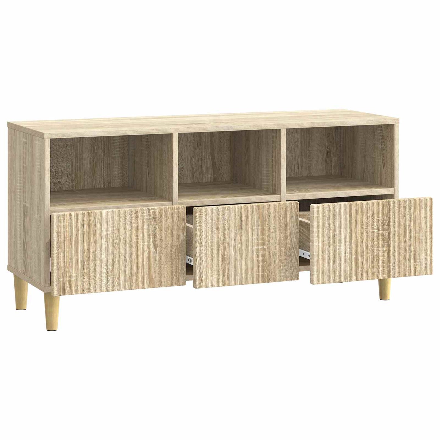 TV-skåp med låda Sonoma-ek 102 x 34,5 x 50 cm Konstruerat trä