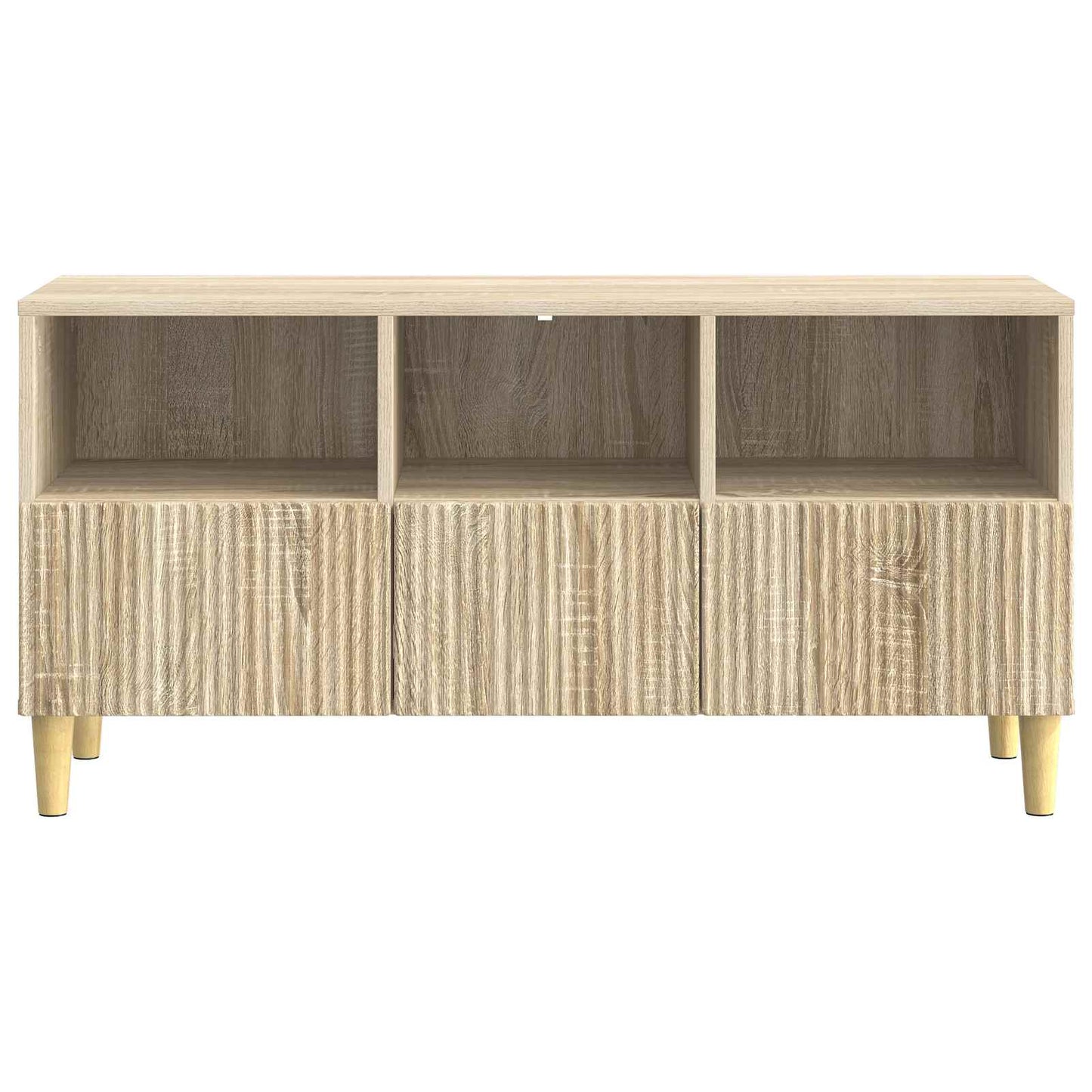 TV-skåp med låda Sonoma-ek 102 x 34,5 x 50 cm Konstruerat trä