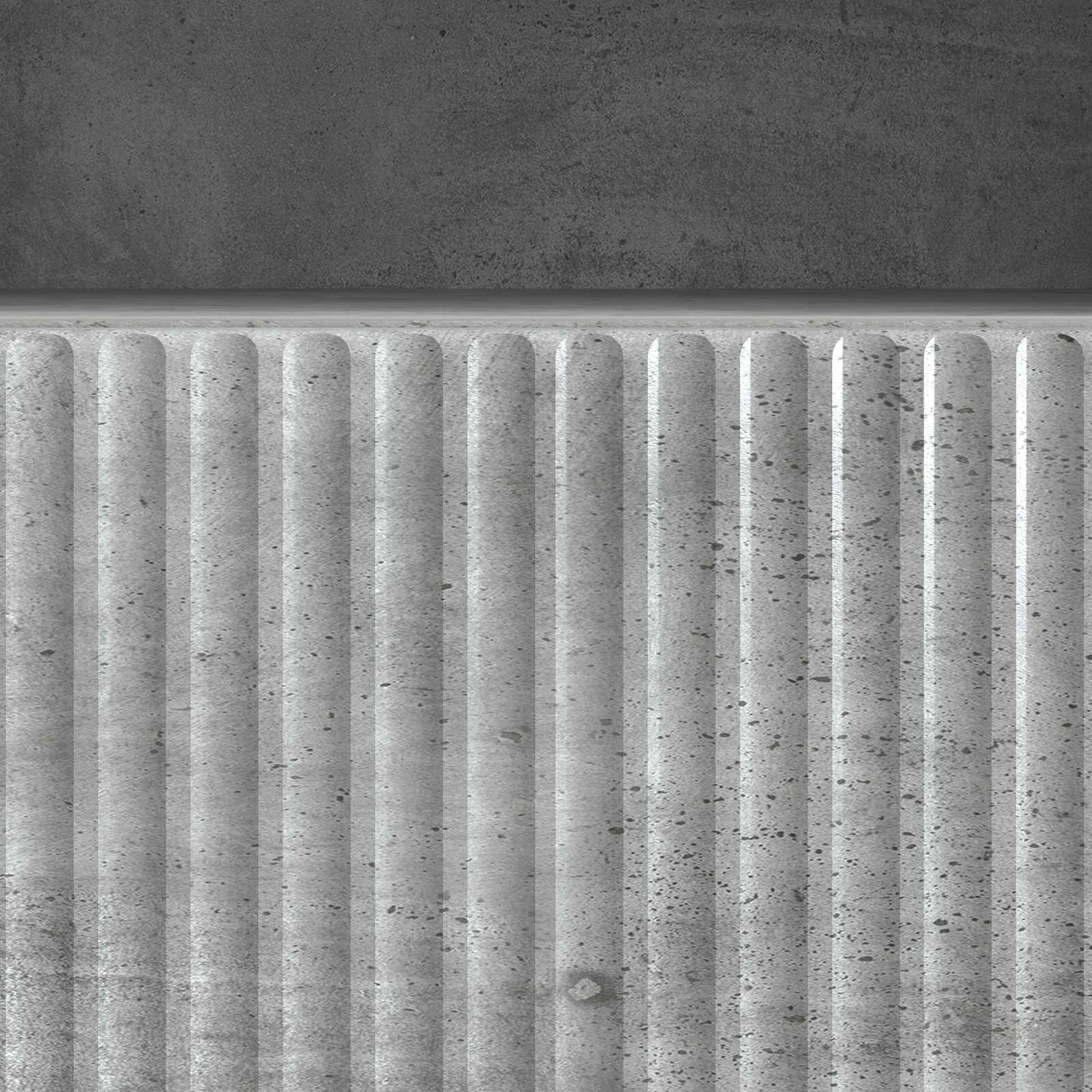 TV-skåp med låda Betonggrå 102 x 34,5 x 50 cm Konstruerat trä