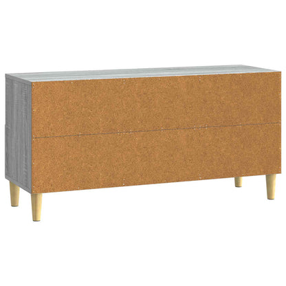 TV-skåp Grå sonoma-ek 102 x 34,5 x 50 cm Konstruerat trä