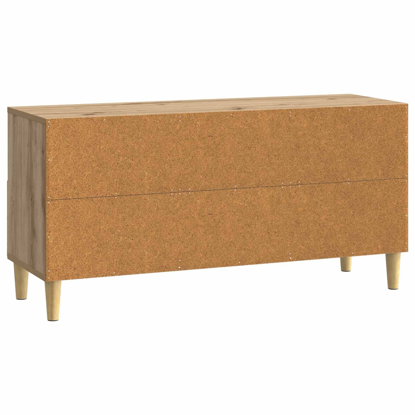 TV-skåp med låda Artisan-ek 102 x 34,5 x 50 cm Konstruerat trä