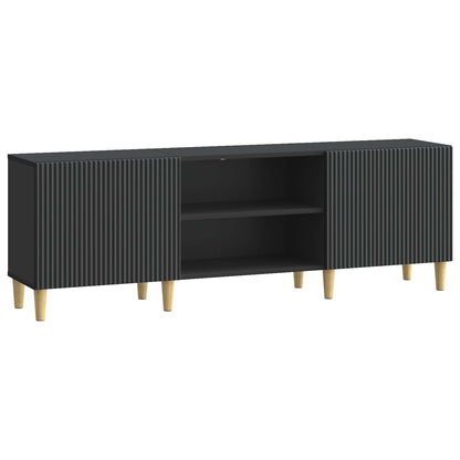 TV-skåp Svart 150 x 31 x 50 cm Konstruerat trä