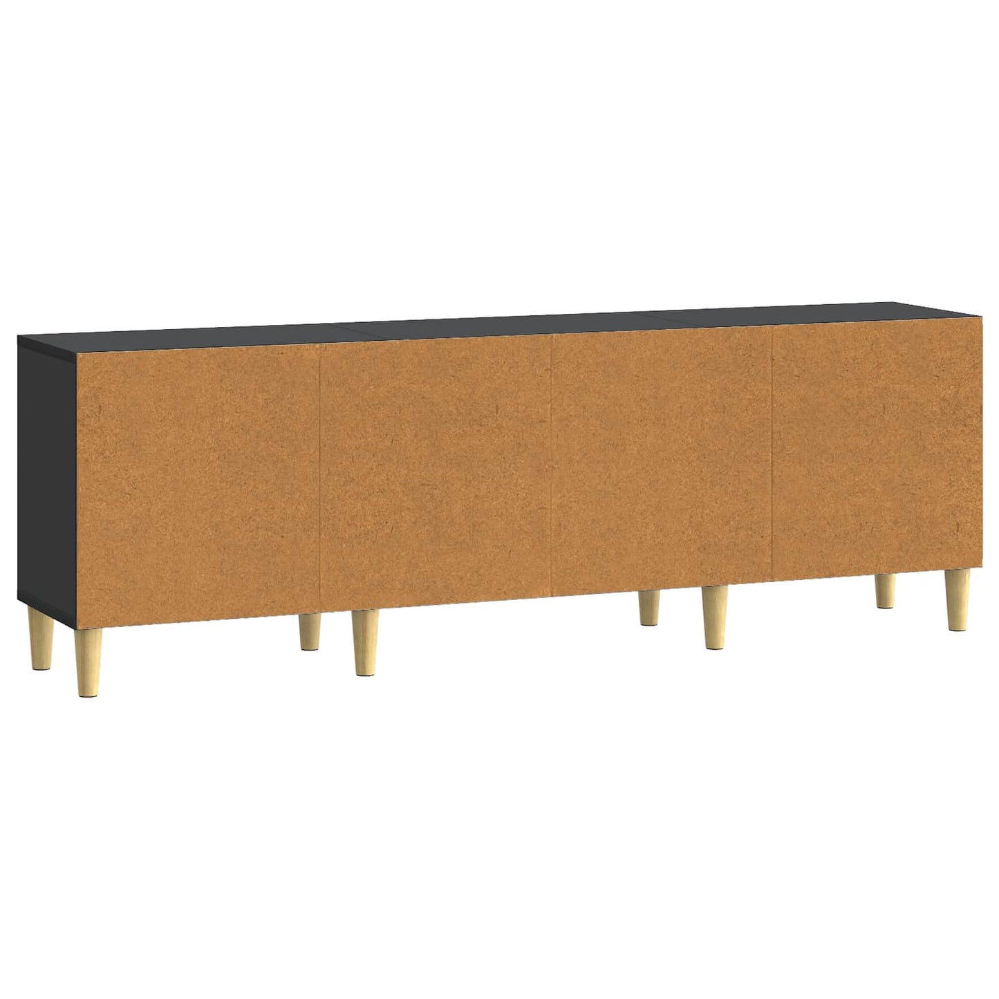 TV-skåp Svart 150 x 31 x 50 cm Konstruerat trä