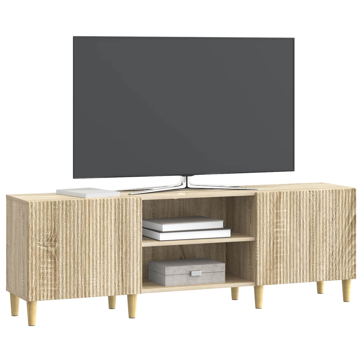 TV-skåp Sonoma-ek 150 x 31 x 50 cm Konstruerat trä