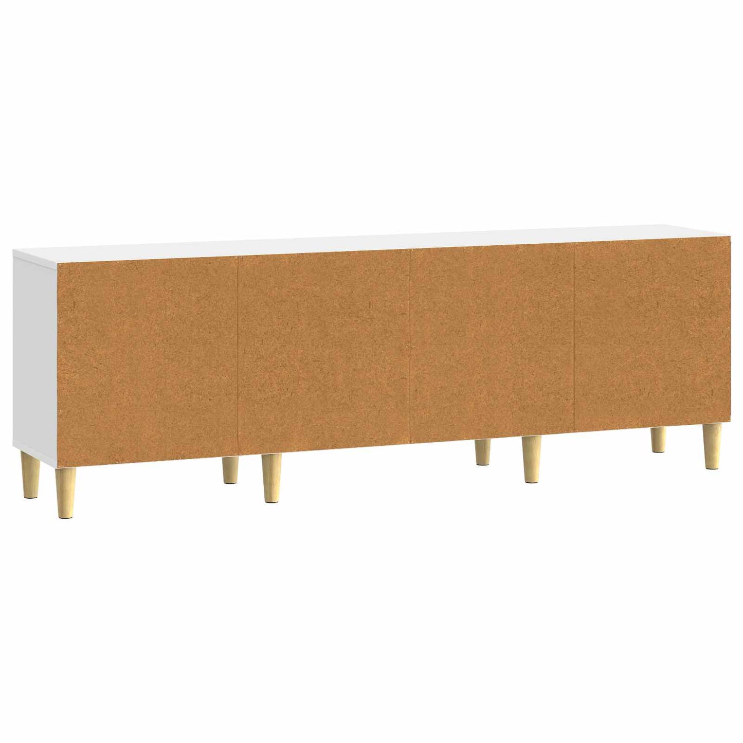 TV-skåp Vit högglans 150 x 31 x 50 cm Konstruerat trä