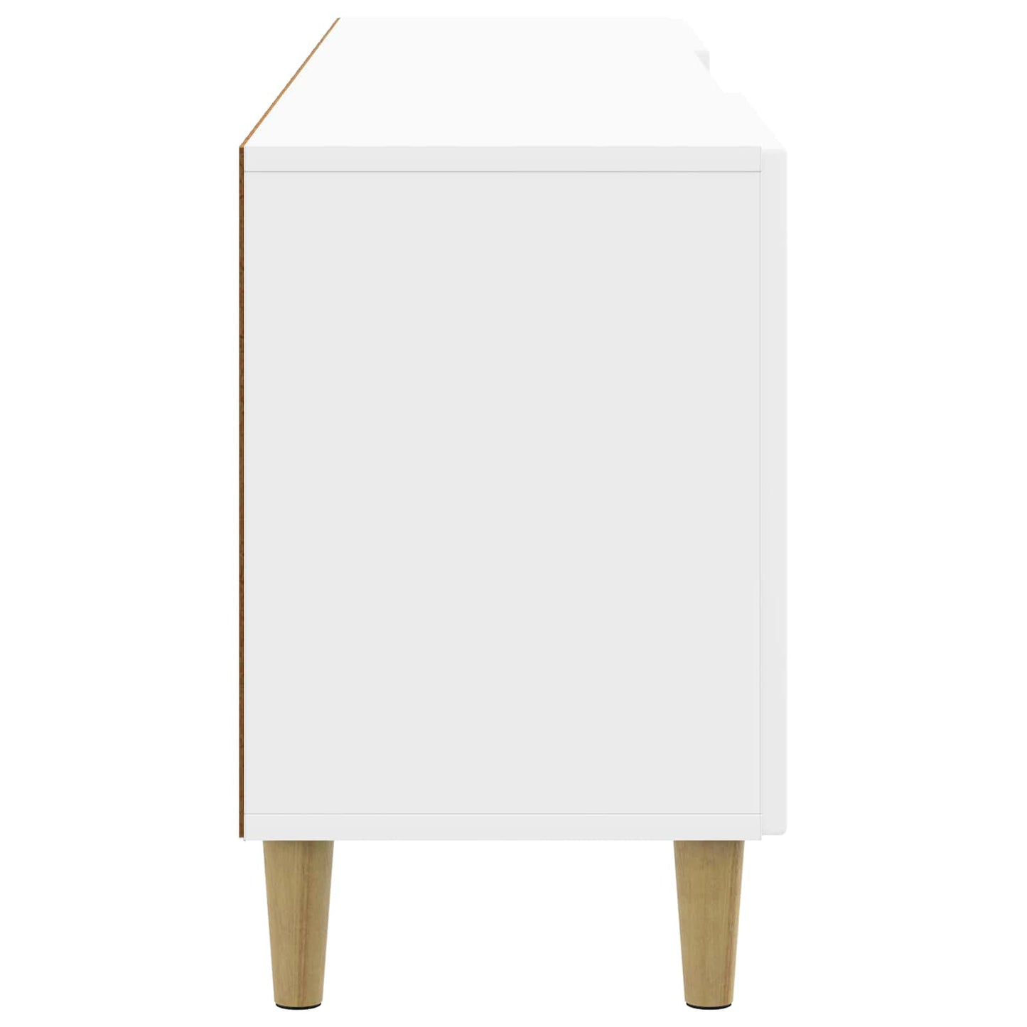 TV-skåp Vit högglans 150 x 31 x 50 cm Konstruerat trä
