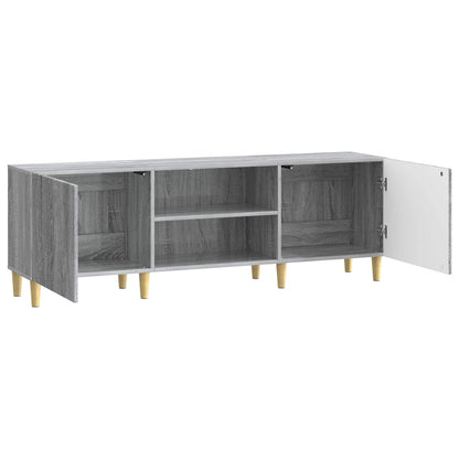 TV-skåp Grå sonoma-ek 150 x 31 x 50 cm Konstruerat trä