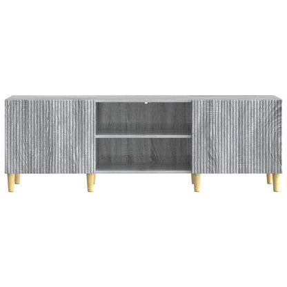 TV-skåp Grå sonoma-ek 150 x 31 x 50 cm Konstruerat trä