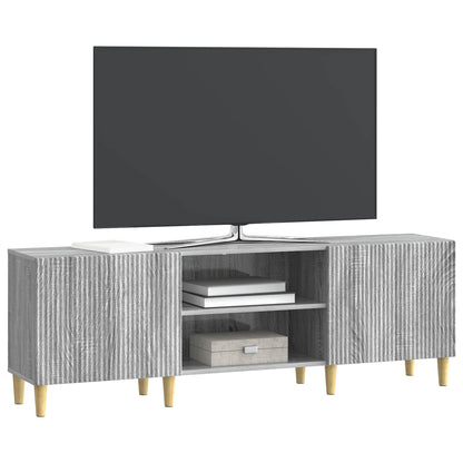 TV-skåp Grå sonoma-ek 150 x 31 x 50 cm Konstruerat trä