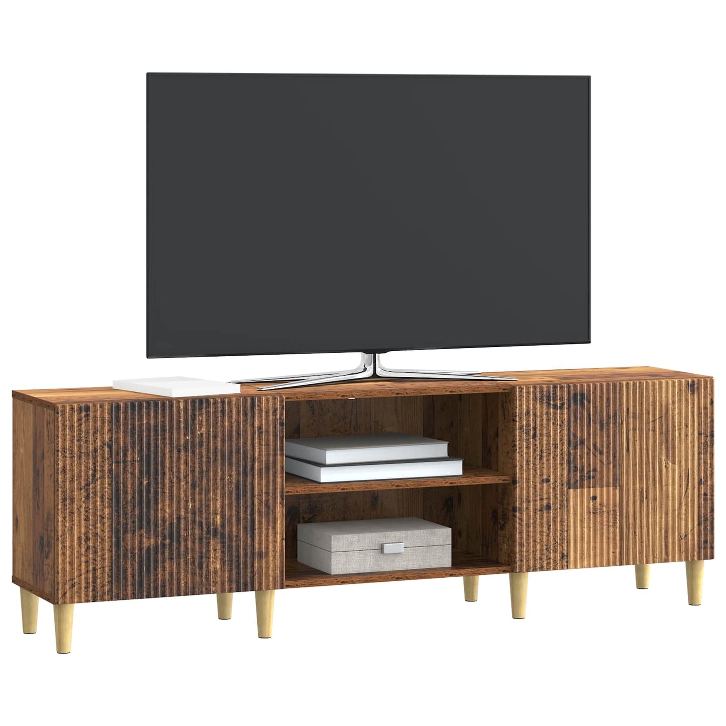 TV-skåp Gammalt trä 150 x 31 x 50 cm Konstruerat trä