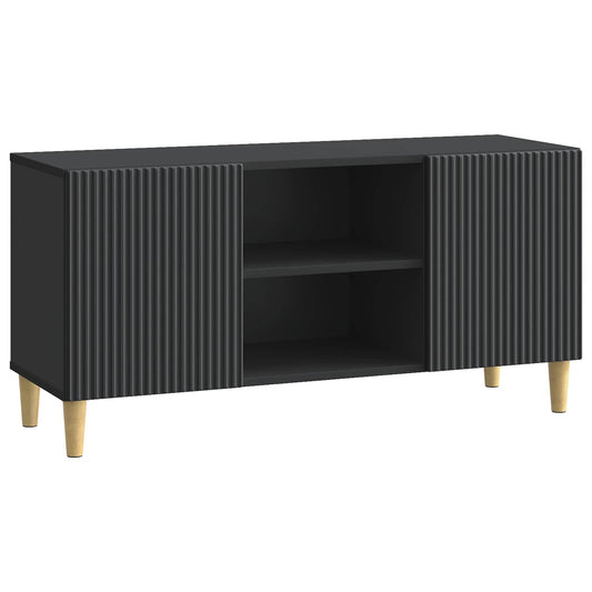 TV-skåp Svart 102 x 34,5 x 50 cm Konstruerat trä