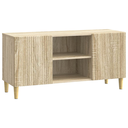 TV-skåp Sonoma-ek 102 x 34,5 x 50 cm Konstruerat trä