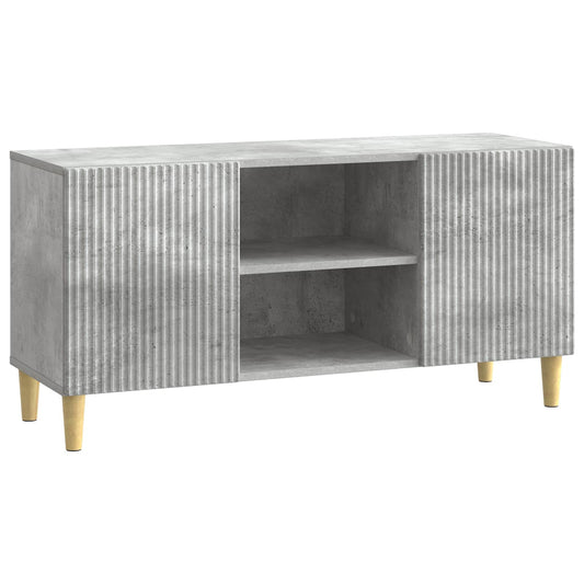 TV-skåp Betonggrå 102 x 34,5 x 50 cm Konstruerat trä