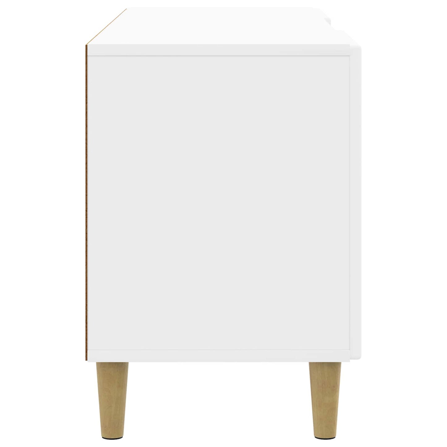 TV-skåp Vit högglans 102 x 34,5 x 50 cm Konstruerat trä