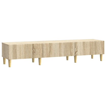 TV-skåp med låda Sonoma-ek 147 x 34,5 x 30 cm Konstruerat trä