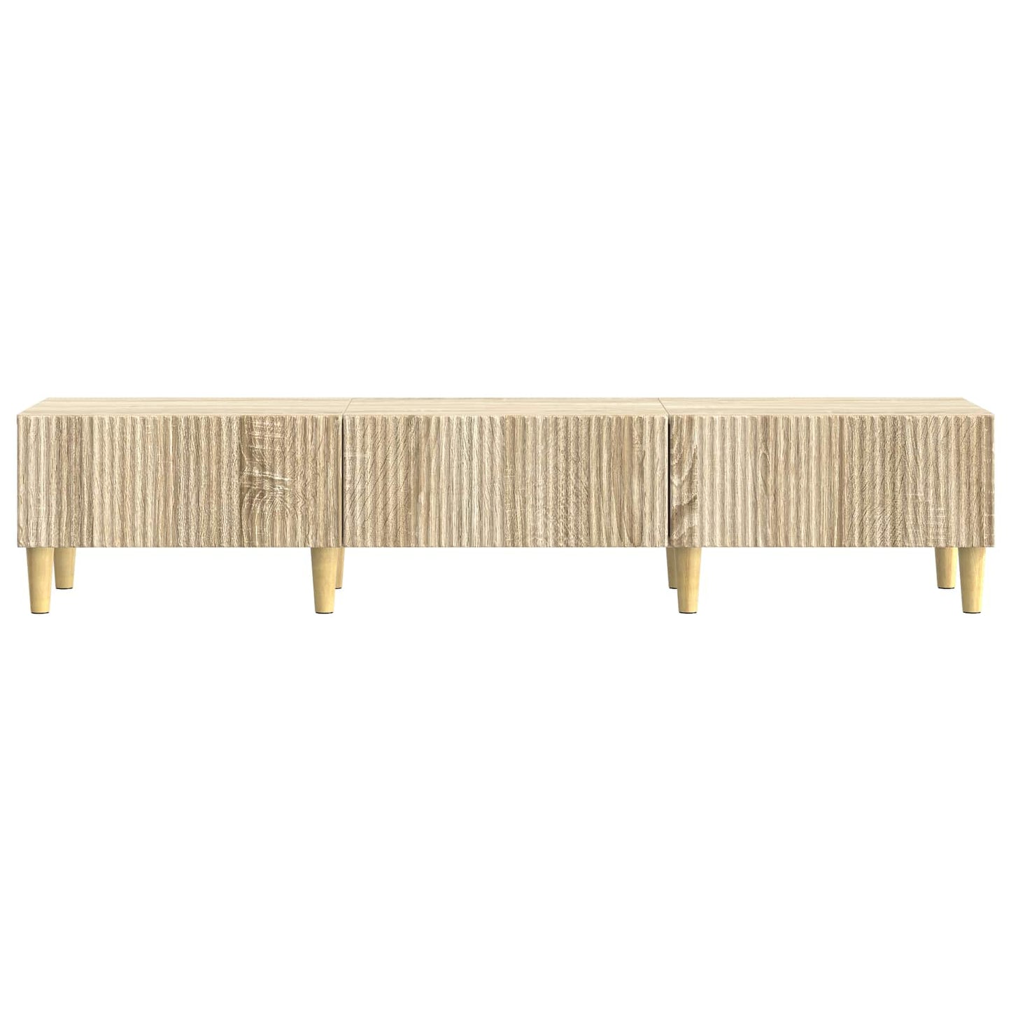 TV-skåp med låda Sonoma-ek 147 x 34,5 x 30 cm Konstruerat trä