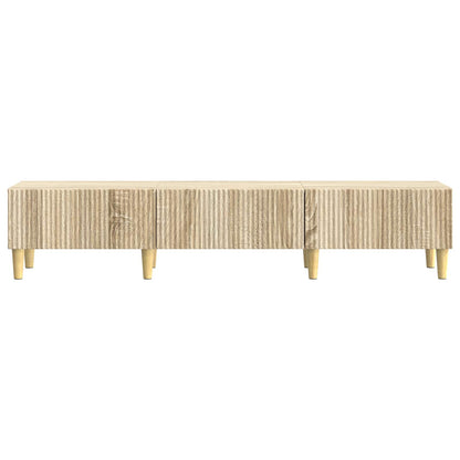 TV-skåp med låda Sonoma-ek 147 x 34,5 x 30 cm Konstruerat trä