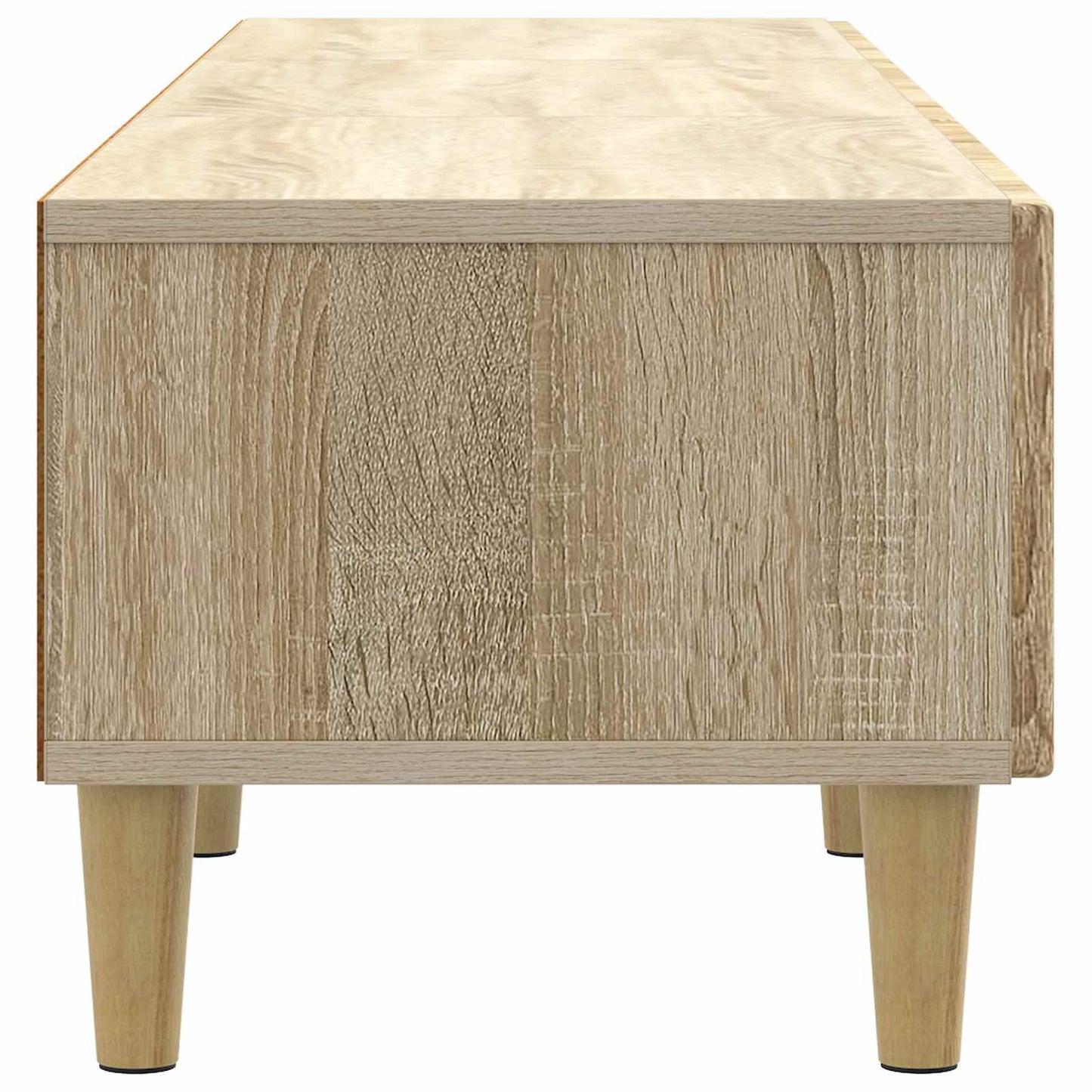 TV-skåp med låda Sonoma-ek 147 x 34,5 x 30 cm Konstruerat trä