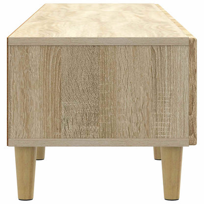 TV-skåp med låda Sonoma-ek 147 x 34,5 x 30 cm Konstruerat trä