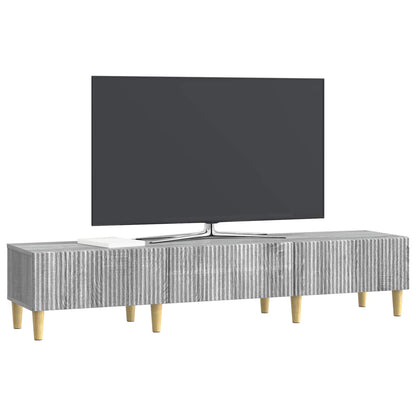 TV-skåp Grå sonoma-ek 147 x 34,5 x 30 cm Konstruerat trä