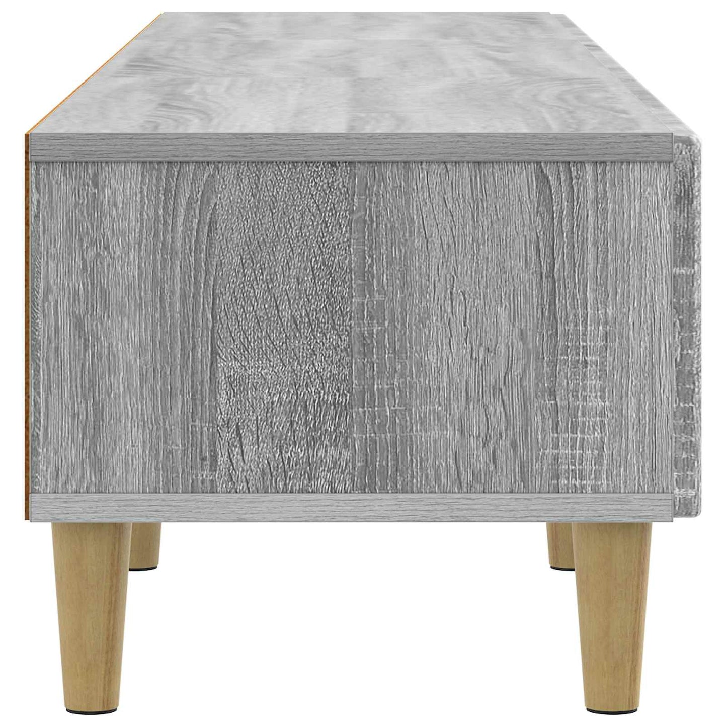 TV-skåp Grå sonoma-ek 147 x 34,5 x 30 cm Konstruerat trä