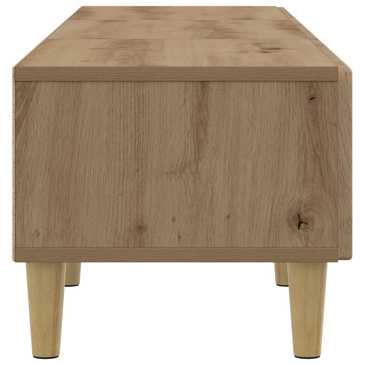 TV-skåp med låda Artisan-ek 147 x 34,5 x 30 cm Konstruerat trä
