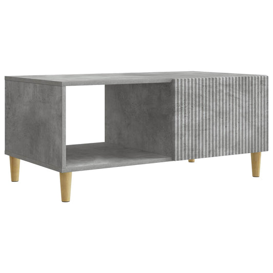 Kaffeebord Betonggrå 90 x 50 x 40 cm Konstruerat trä