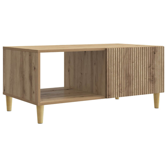 Kaffeebord Artisan-ek 90 x 50 x 40 cm Konstruerat trä